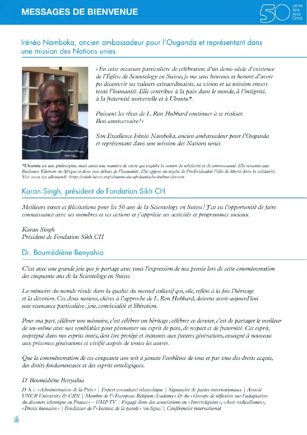 Opuscolo, pagina 6
