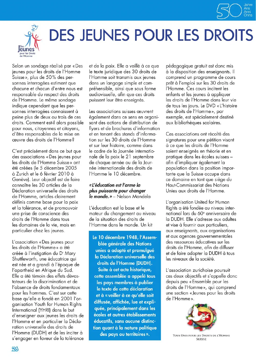 Opuscolo, pagina 26