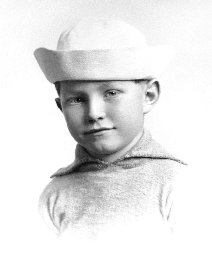 L. Ron Hubbard als Kind